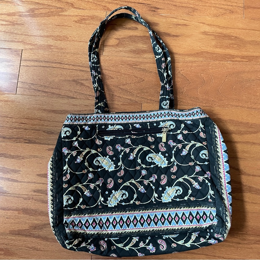 EUC quilted tote